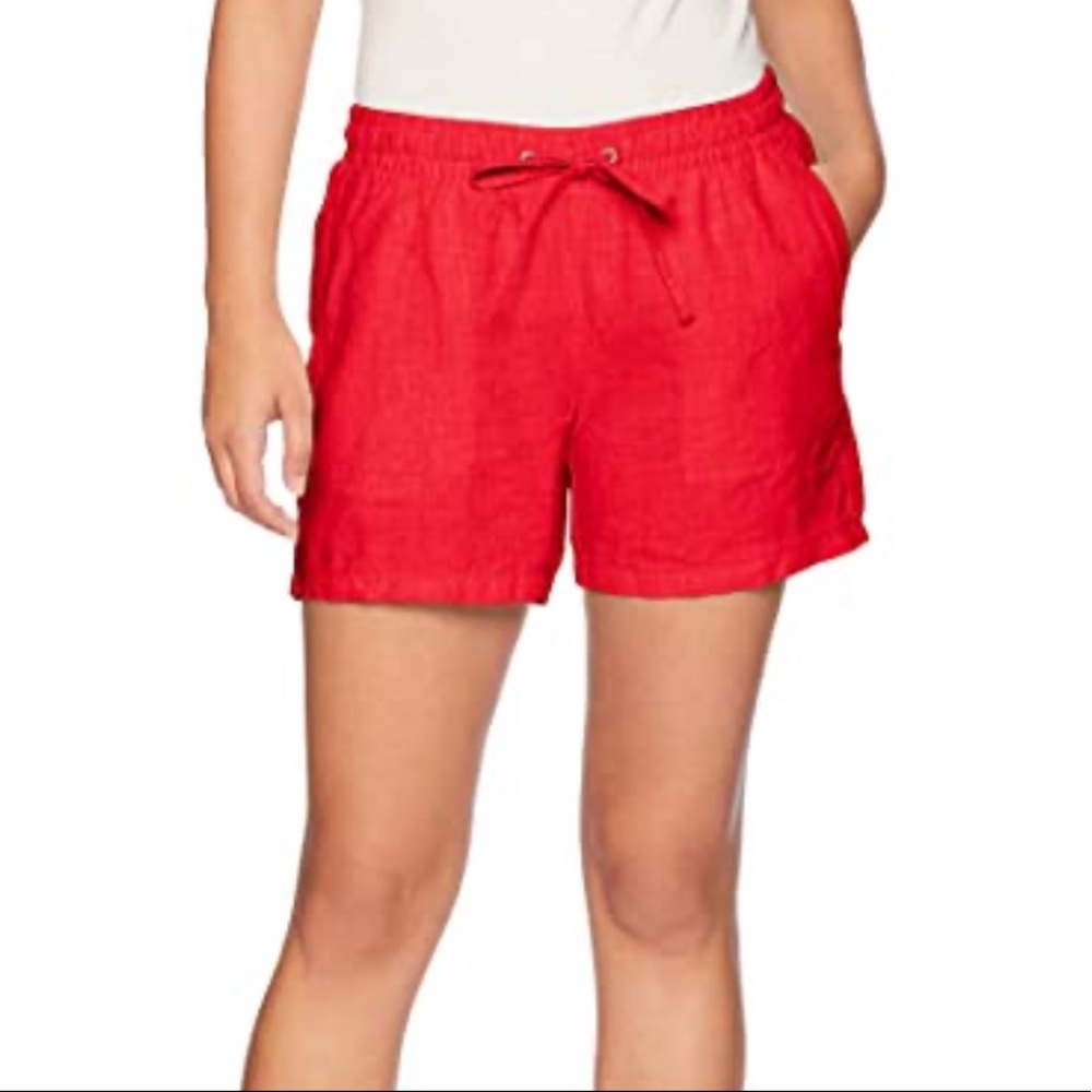Amazon Essentials Womens 5” Drawstring Linen Short